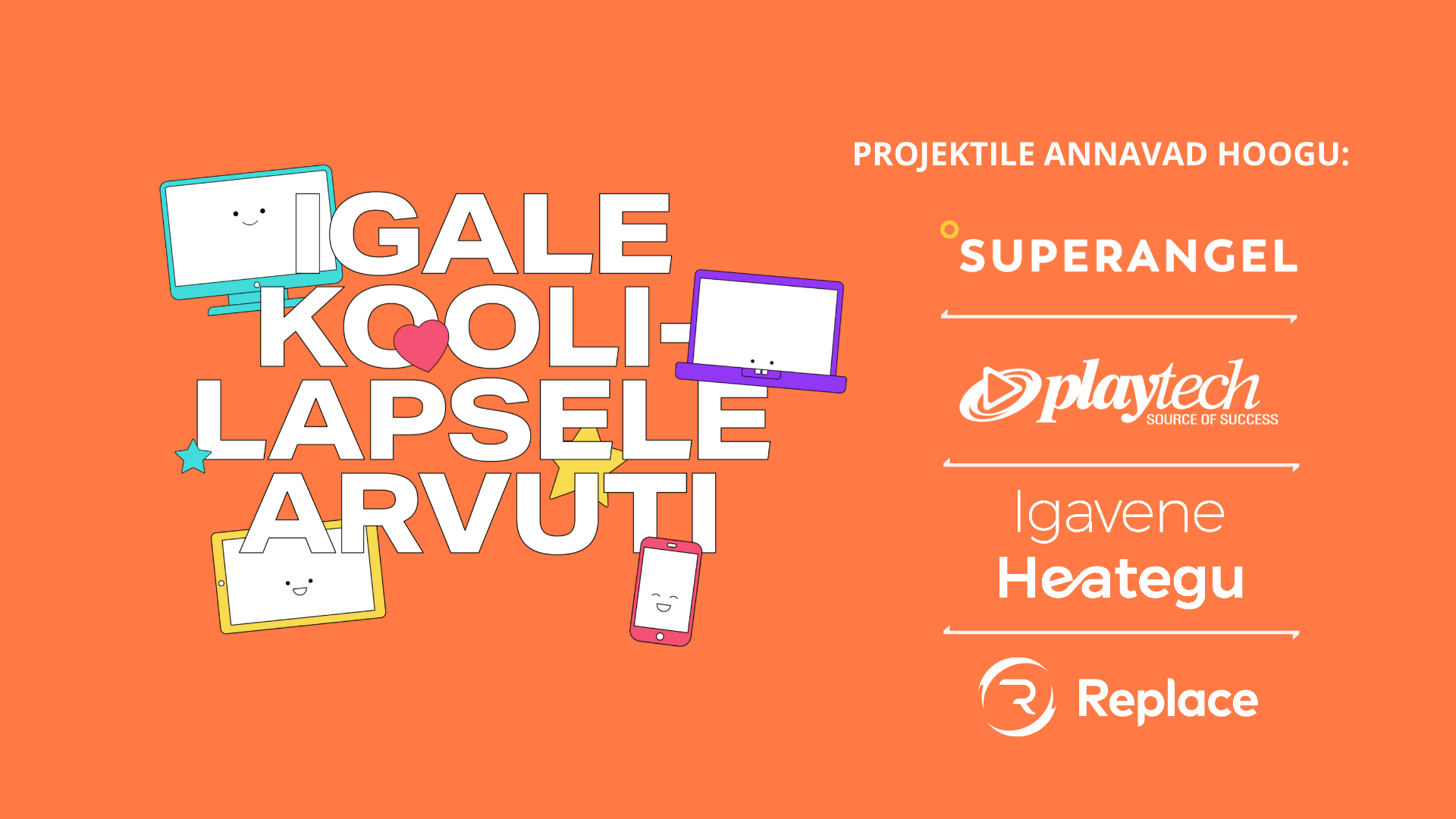 Igale koolilapsele arvuti