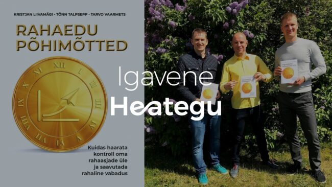 Heategu – raamat “Rahaedu põhimõtted” koolidesse üle Eesti Heategu - raamat "Rahaedu põhimõtted" koolidesse üle Eesti